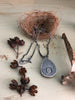 Labradorite Twig & Leaf Skeleton Necklace