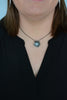 Sunflower Pendant Necklace With Moonstone - Small