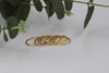 One Customizable Gold Vermeil Stacking Ring