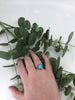 Sleeping Beauty Turquoise Stacking Ring - Size 9