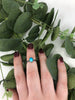 Chinese Turquoise Stacking Ring - Size 5