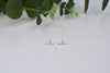 Smashed Stick Stud Earrings