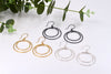 Smashed Hoop Earrings