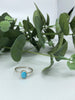 Chinese Turquoise Stacking Ring - Size 8