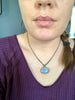 Moonstone Twig & Leaf Skeleton Necklace #2
