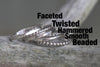 Set of 3 Customizable Stacking Rings