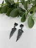 Flower & Fern Stud Earrings