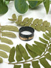 Black & Gold River Ring - Size 9.5