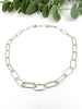 Paperclip Chain Link Necklace