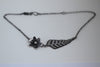 Flower & Fern Collar Necklace
