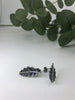 Oak Leaf Stud Earrings