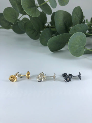 Handcrafted Flower Stud Earrings
