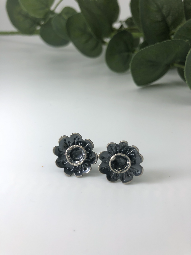 One of A Kind Buttercup Stud Earrings