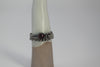 Garnet Floral Stacking Ring Set - Made to Order