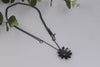 Daisy Flower Pendant Necklace - Large