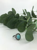 Sleeping Beauty Turquoise Stacking Ring - Size 6