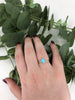 Chinese Turquoise Stacking Ring - Size 8